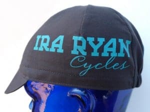 new hat from Ira Ryan Cycles