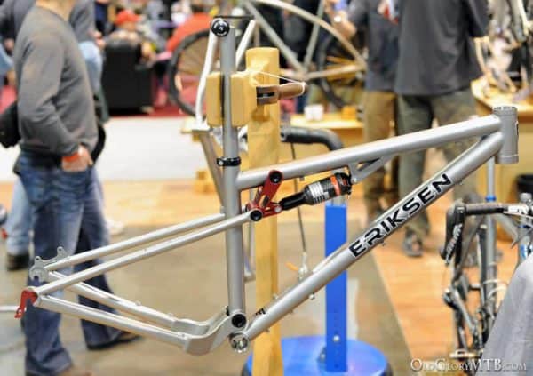 totally new titanium full suspension frame from Kent Eriksen Cycles