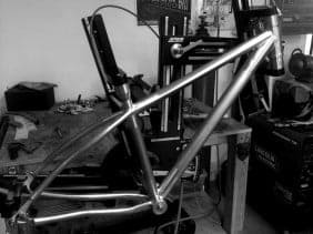 Cysco Cycles titanium 650B mountain bike frame
