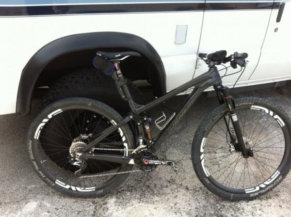 Turner Bikes Czar carbon fiber 29" full suspension mountain bike