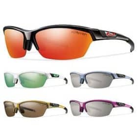 Smith Approach glasses have a strong frame and rimless design at the bottom for greater view of the trail